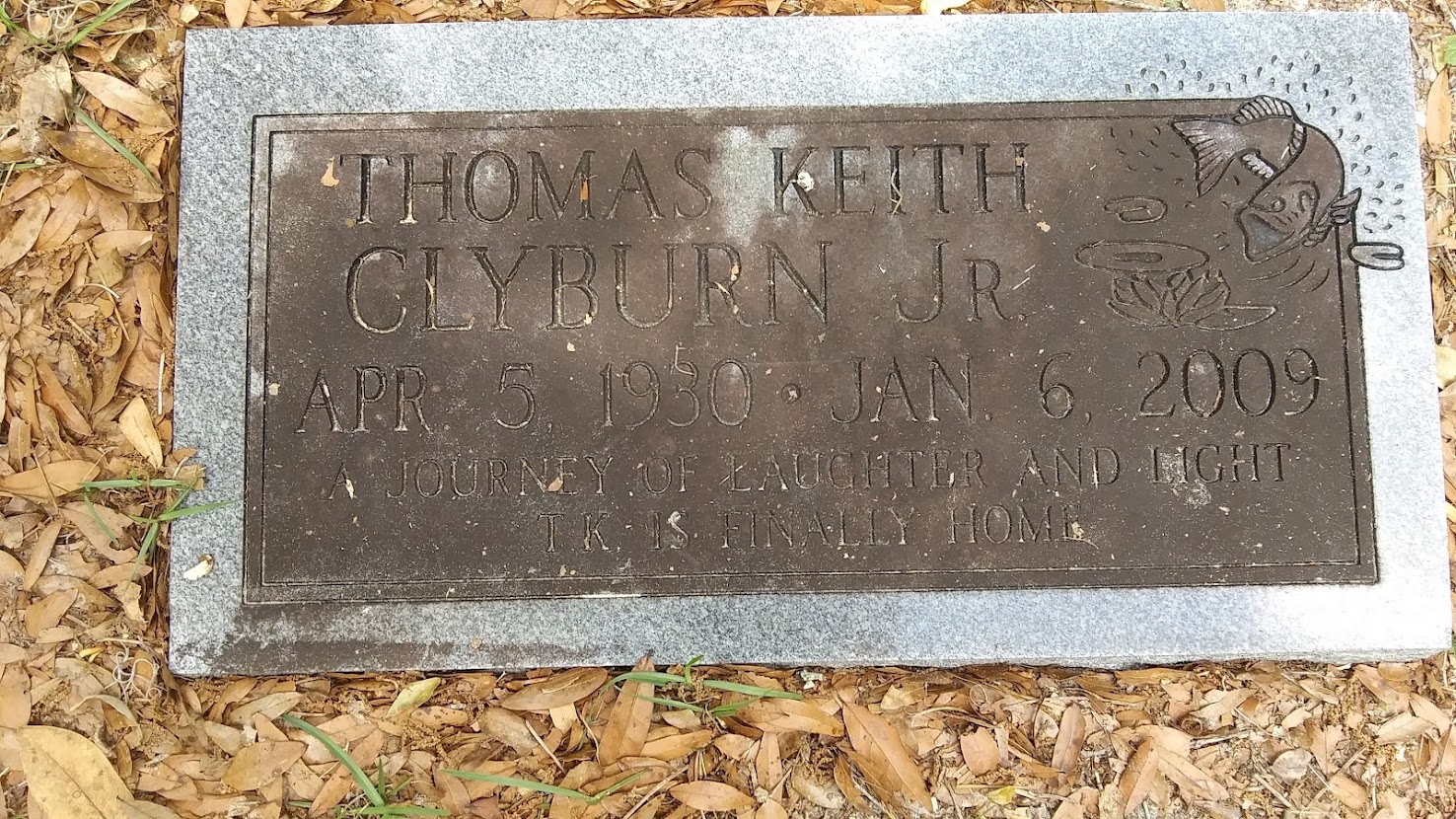 Headstone for Clyburn, Thomas Keith Jr